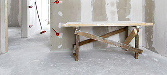 Baustelle Innenausbau